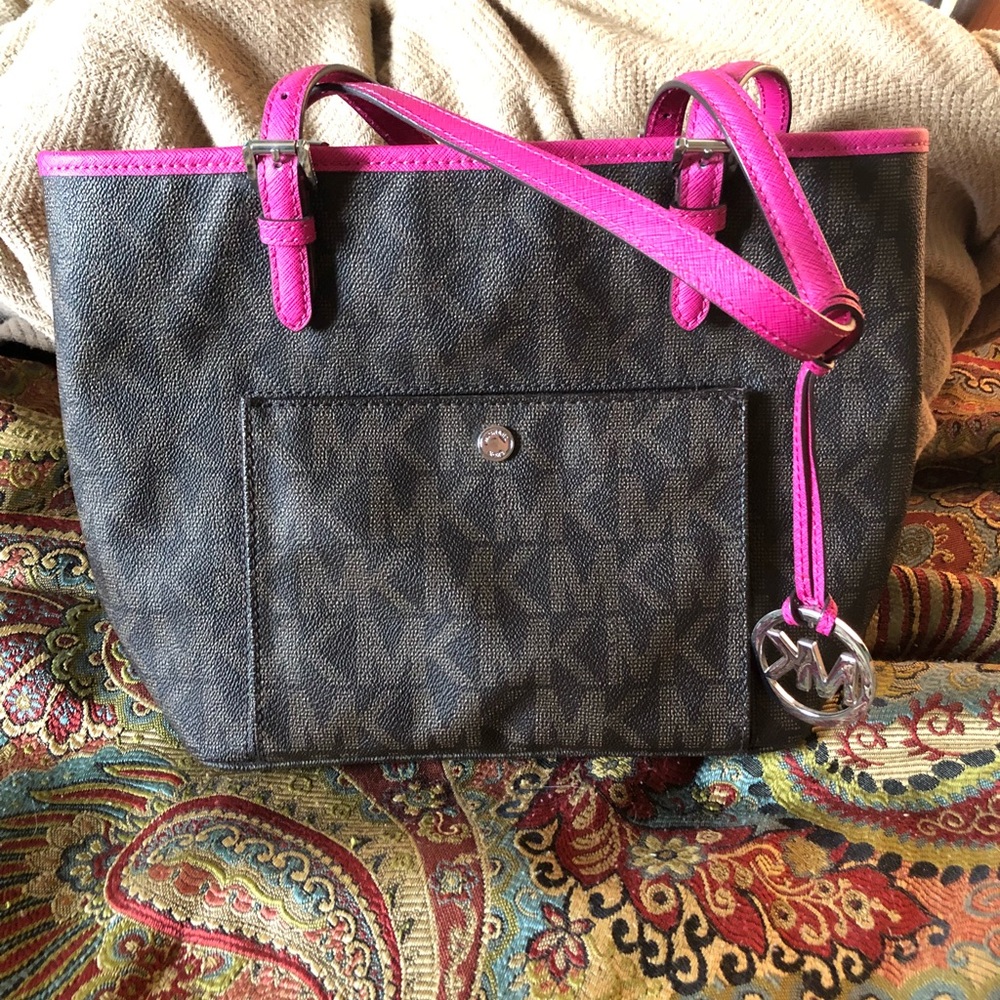 Michael Kors Jet Set | Medium Snap Pocket | Tote